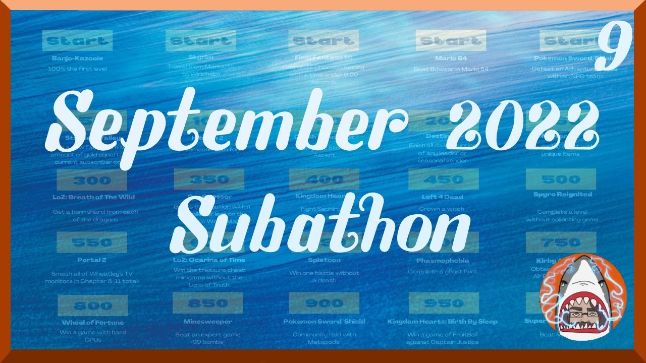 Twitch Livestream - September 2022 Subathon - Part 9