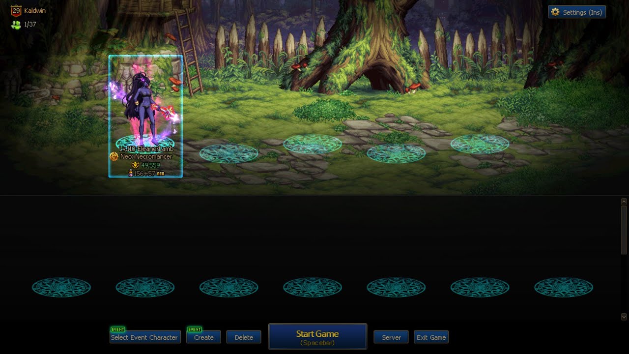 DFO Necromancer 49,559 Fame Final Build Weekly 2023 Aug 十年磨一剑