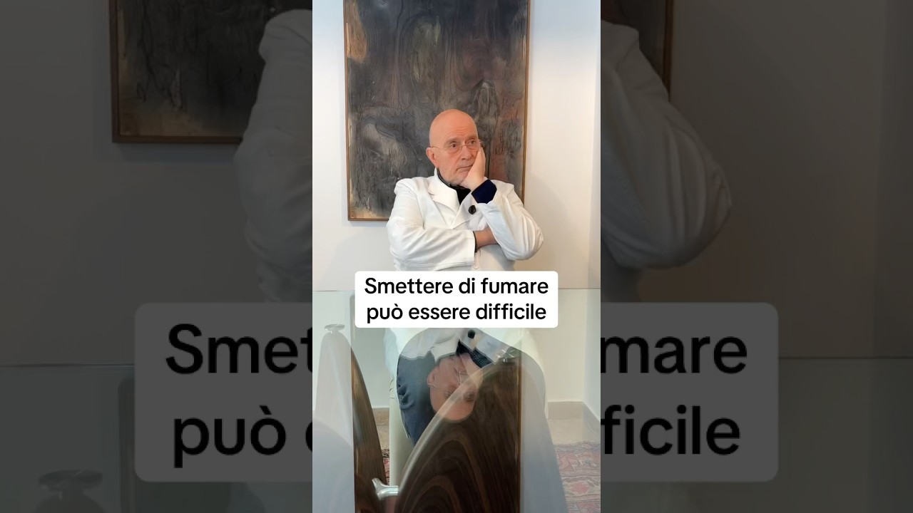 Smettere di fumare pu&ograve; essere molto difficile per alcune persone #luigigallimberti #smetteredifumare