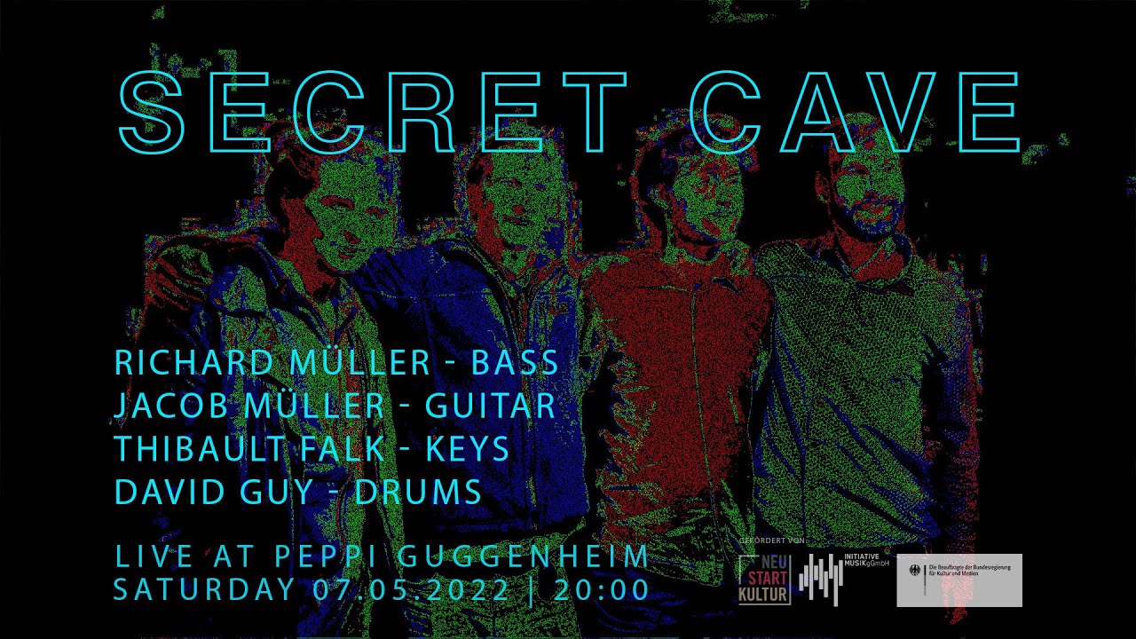 Peppi Guggenheim Berlin Live Concert: Secret Cave - neuer Mix  