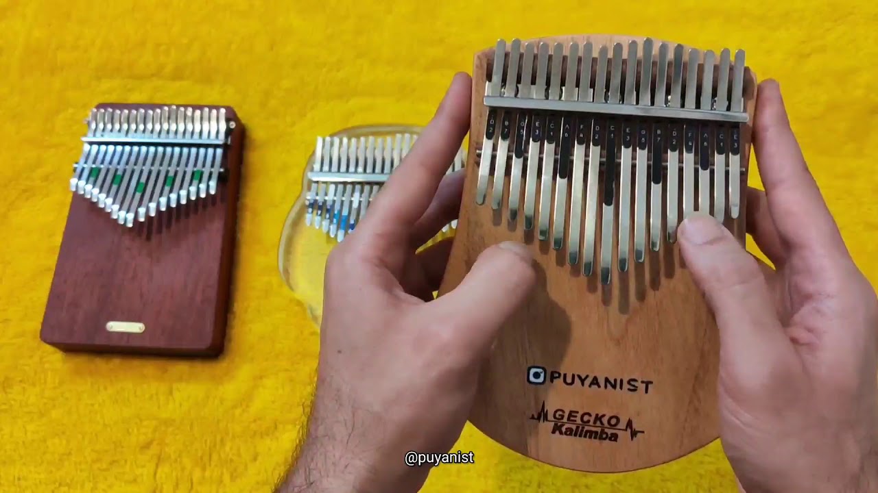 Gecko Vs Kimi Vs LingTing Kalimba