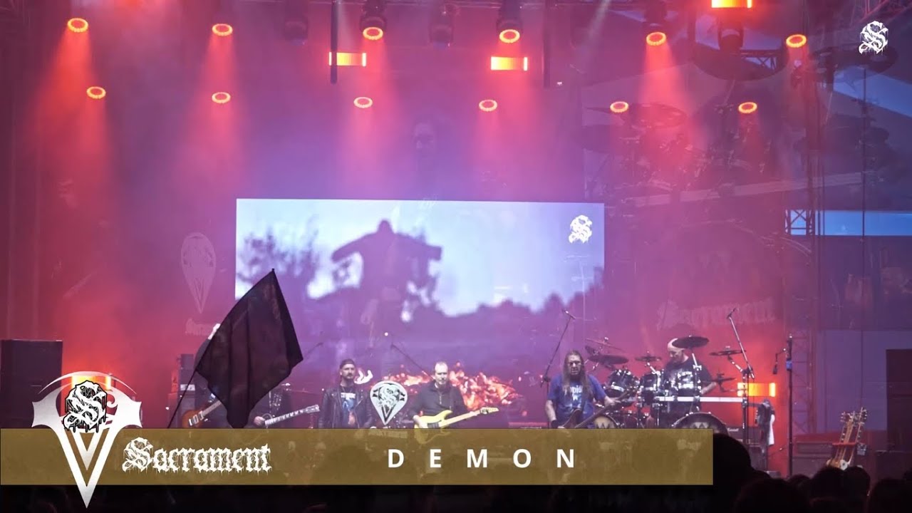 SACRAMENT feat  Kurovsky - DEMON - Live