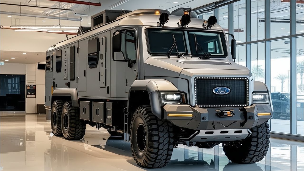 Ford F-550 6x6 2027 года – Абсолютный шестиколесный монстр-трак уже здесь! 😱🔥