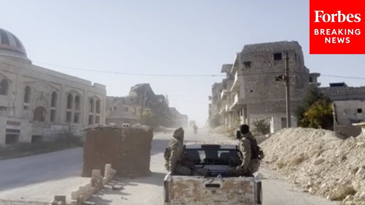 Armed Rebels Opposed To President Bashar Al-Assad Sweep Syria’s Idlib Province