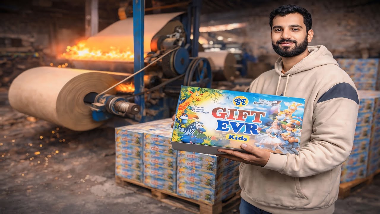 How Kids Gift Boxes Are Made | Complete Factory Process