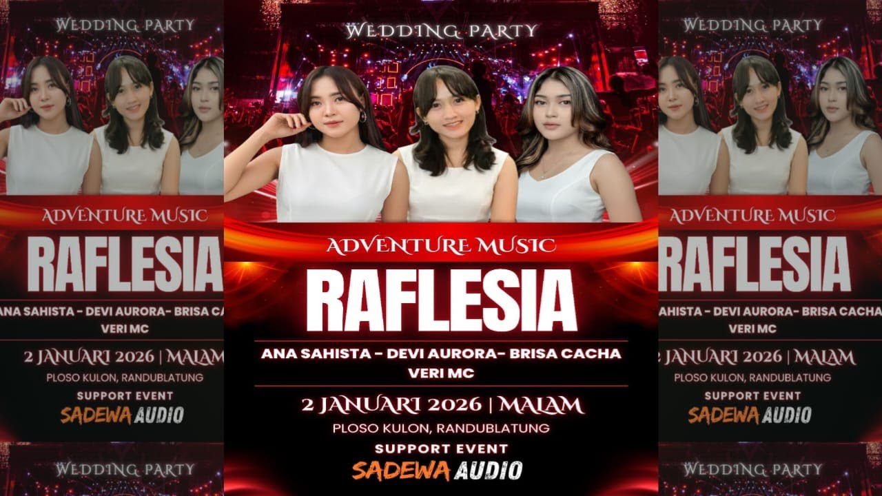 LIVE ( RAFLESIA MUSIC ADVANCURE  ) LIVE IN PLOSO KULON // JUM'AD 02-JANUARI-2026//MALAM_SADEWA AUDIO