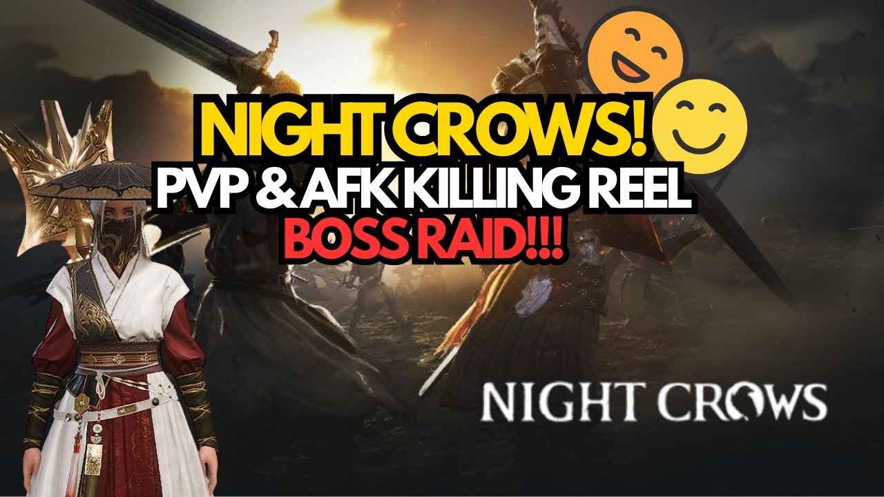NIGHT CROWS Global: PvP Highlights & Boss Raid Gameplay