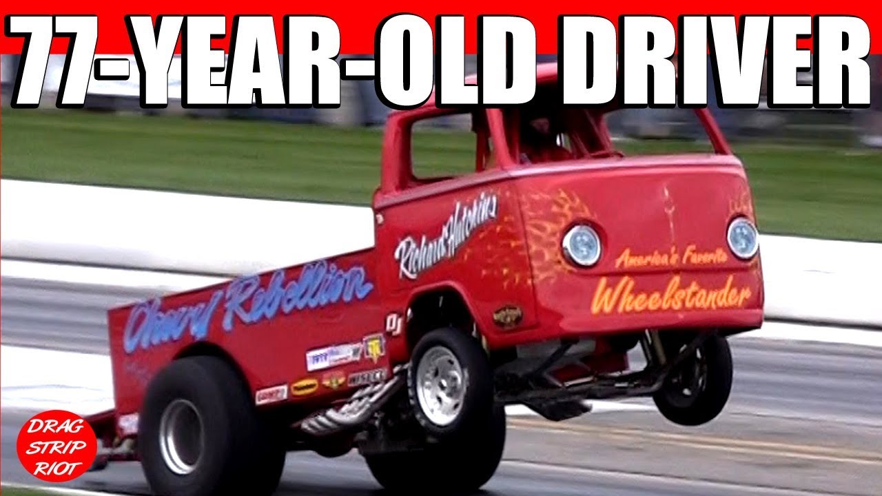 Wheelstander Chevy Rebellion Nostalgia Drag Racing