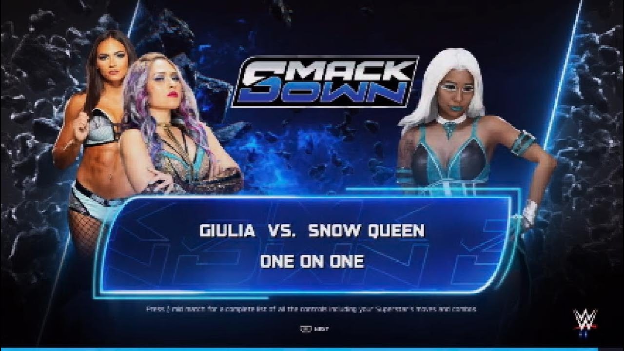WWE Smackdown | Giulia vs Snow Queen WWE2K25