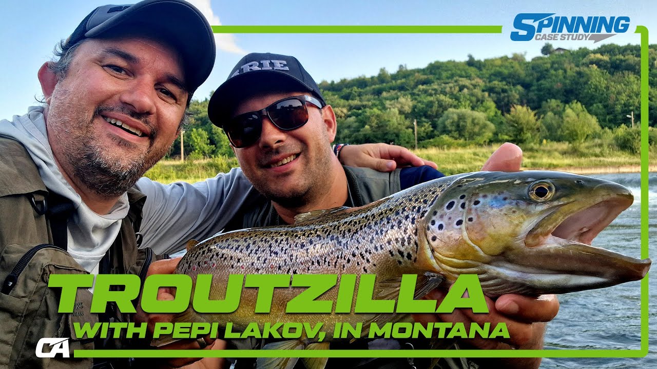 TROUTZILLA - Pastrav mare cu Pepi Lakov // Big Brown Trout with Petar Lakov