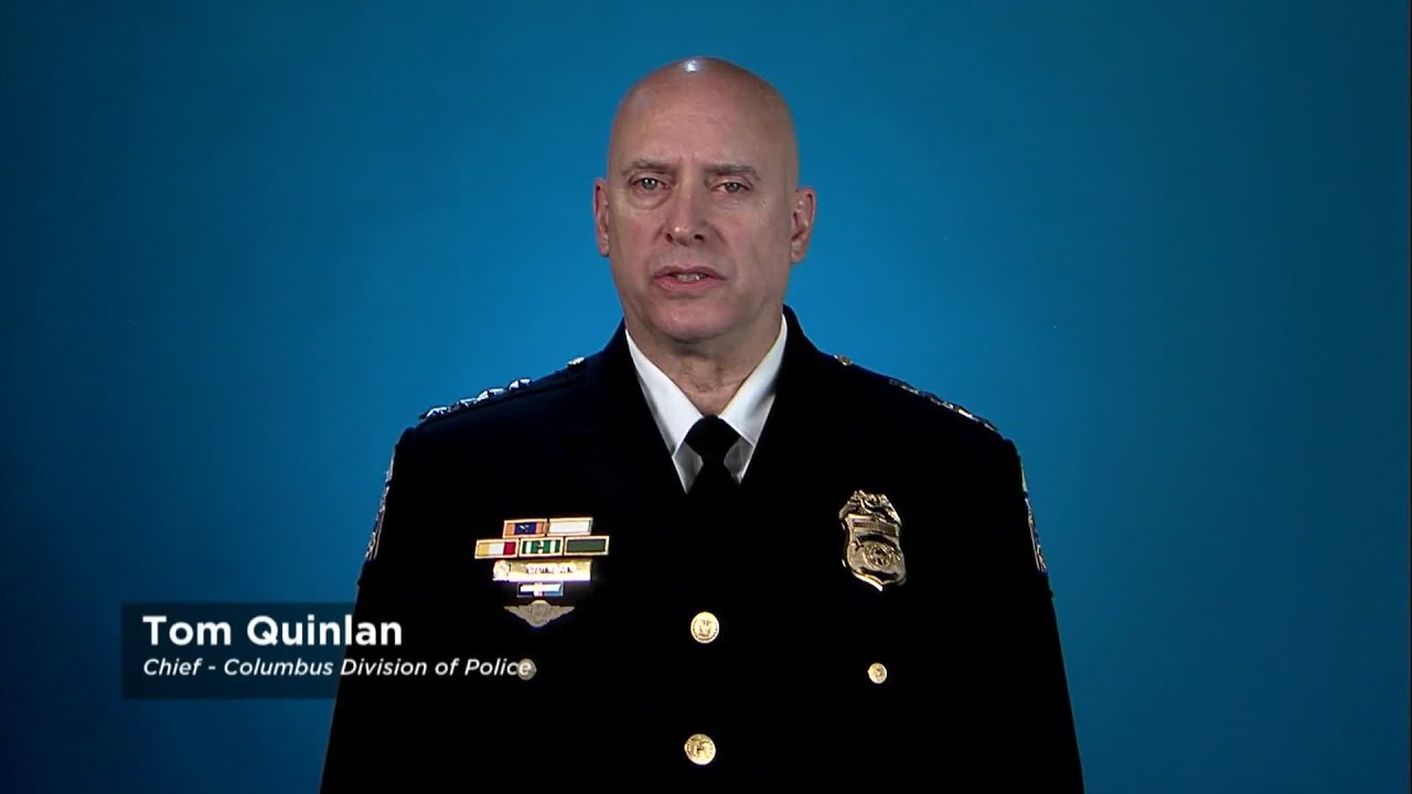 Police Chief Tom Quinlan reacts to Coy's body-camera footage