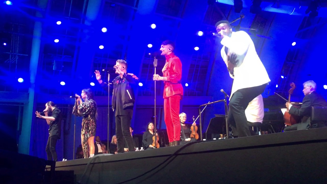 Pentatonix PTX Daft Punk 7.4.2017 Hollywood Bowl