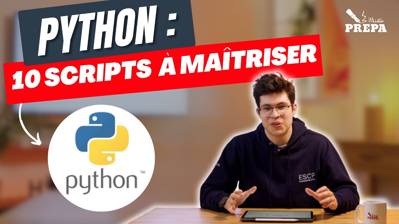 Python : 10 scripts essentiels à maîtriser (exercices, formules...)