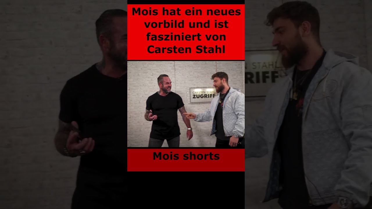 Carsten Stahl und Mois = Dreamteam 🥰