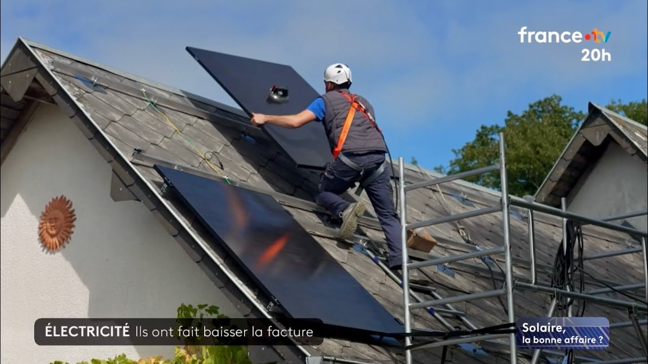 LONG FORMAT - Panneaux solaires : ils ont fait baissé la facture (France 2)