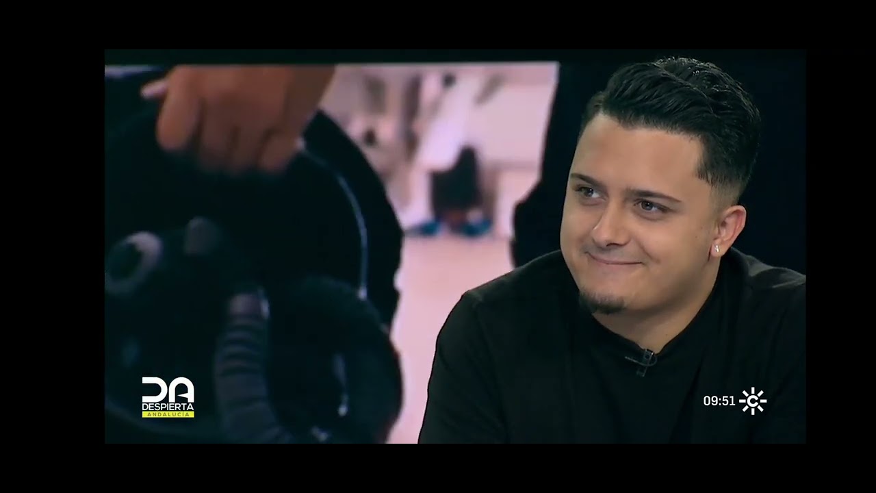 Raúl El Balilla En Despierta Andalucía Canal Sur  presentación de su nuevo single Amigo Con Chandé