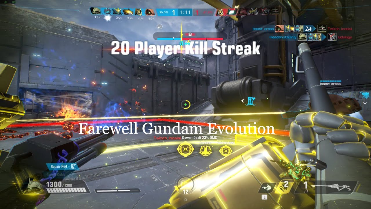 Farewell Gundam Evolution