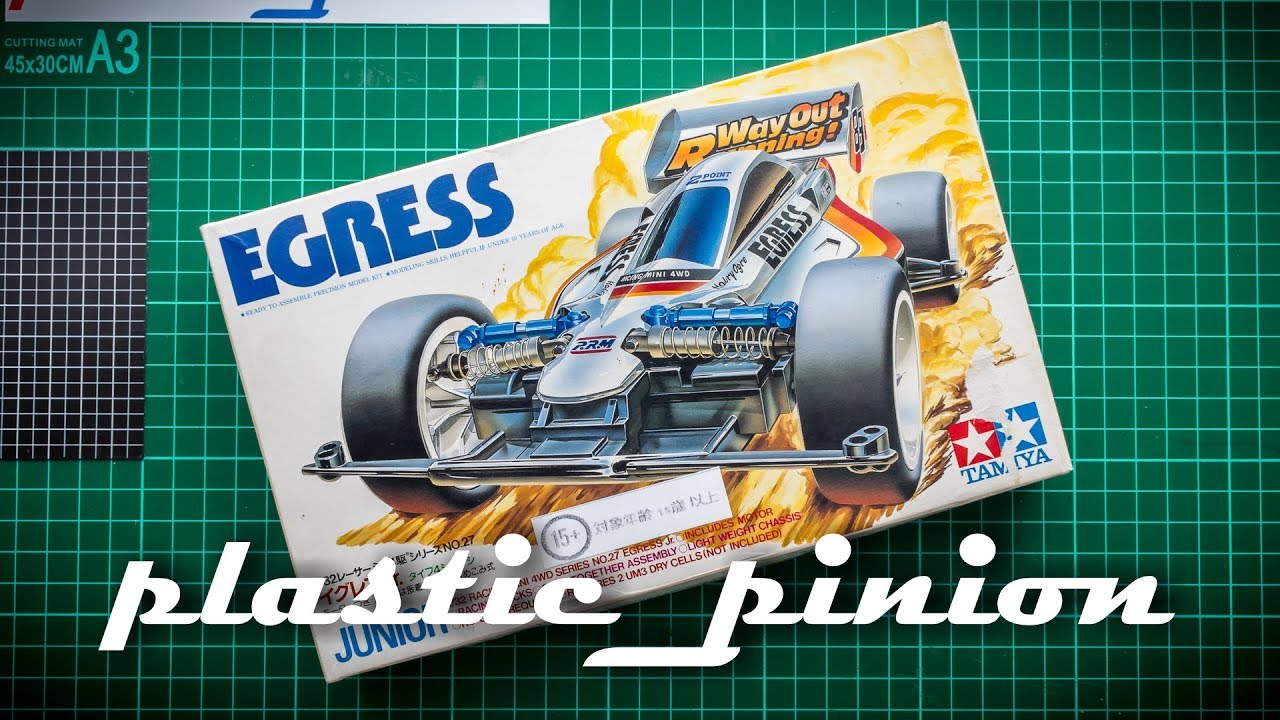 [RARE] [UNBOXREV] Tamiya Mini 4WD Egress Junior