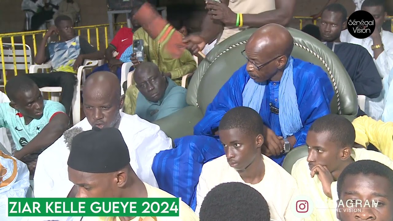 ZIAR KELLE GUEYE 2024   DISCOURS DE CHERIF CHAYA AÏDARA