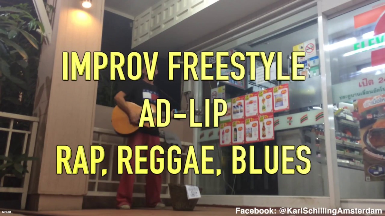 Karl Schilling Busking Outside 7 Eleven
