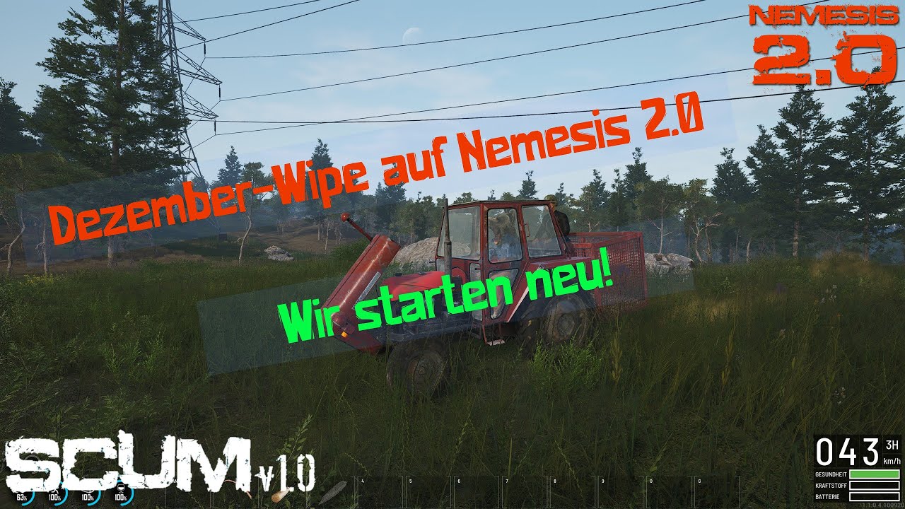 Scum - Dezember-Wipe Tag 1 [Nemesis 2.0]