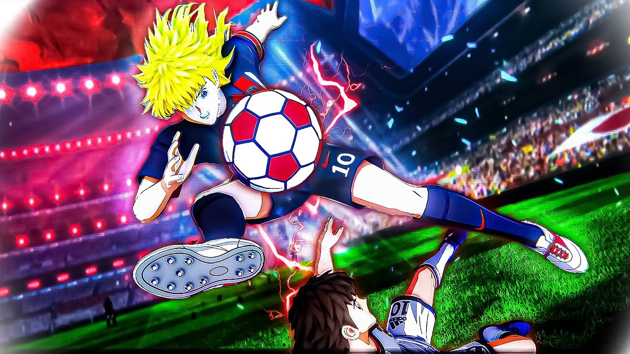 PSG Plays Against Real Madrid - Captain Tsubasa - Gameplay