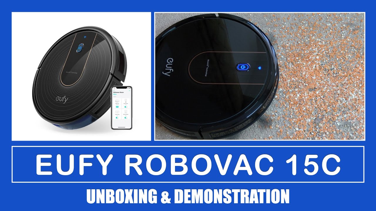 Распаковка и демонстрация пылесоса Eufy RoboVac 15C