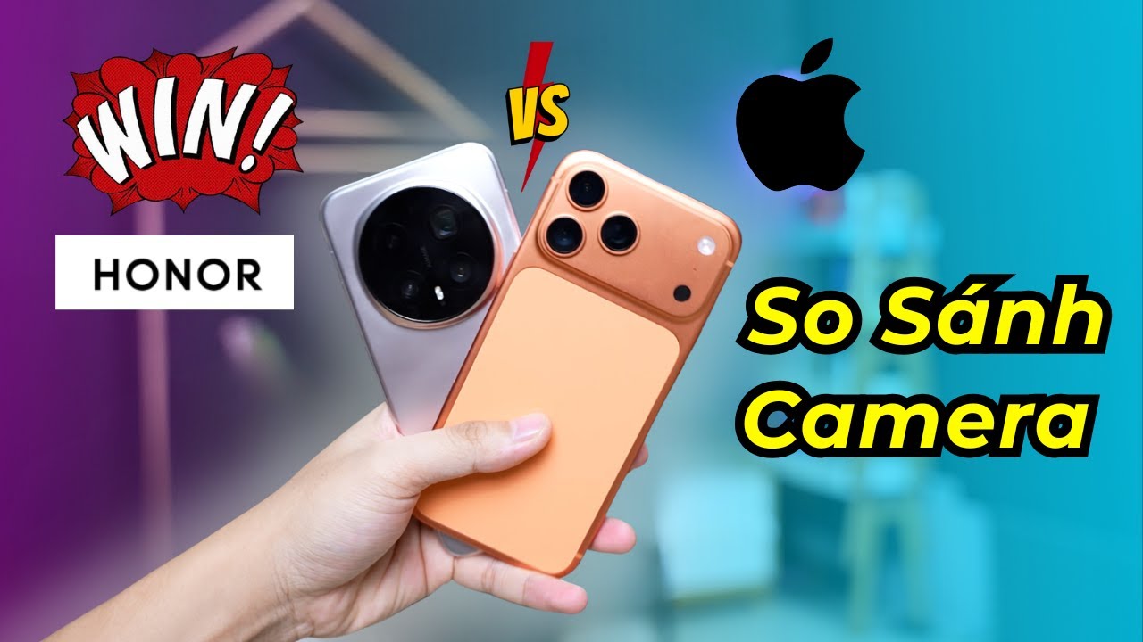 So sánh camera Honor Magic 8 Pro Vs iPhone 17 Pro Max: iPhone giờ khó ăn được máy Tàu!