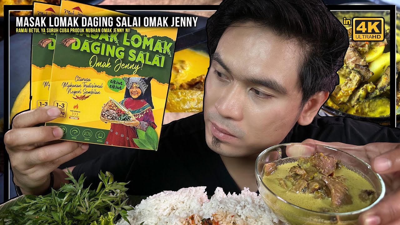 Masak Lomak Daging Salai Omak Jenny (Produk Nubhan AF ramai betul suruh cuba!)