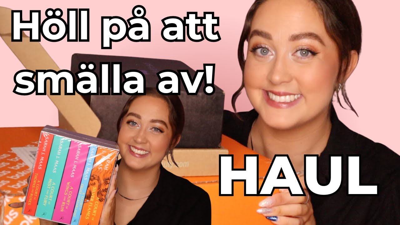 Stor HAUL! Smink, hudvård, kläder och böcker!