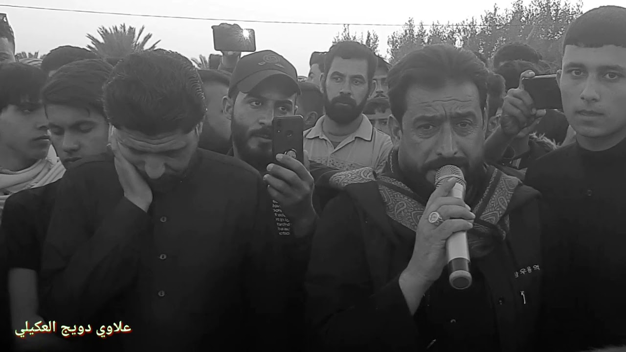 نعي الرادود ملا صادق الدراجي و الرادود ملا محمد الذهبي موكب اهالي ناحية شيخ سعد في قرية الاسكندرونه
