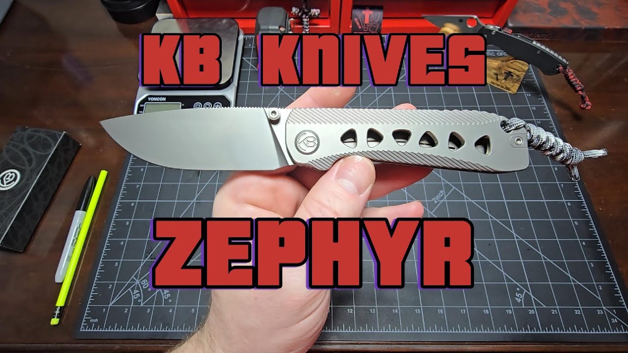 @Kubey_knife188 ZEPHYR - @KnivesFAST & Tempest Design!! Отличный цельнометаллический нож!! #титан...
