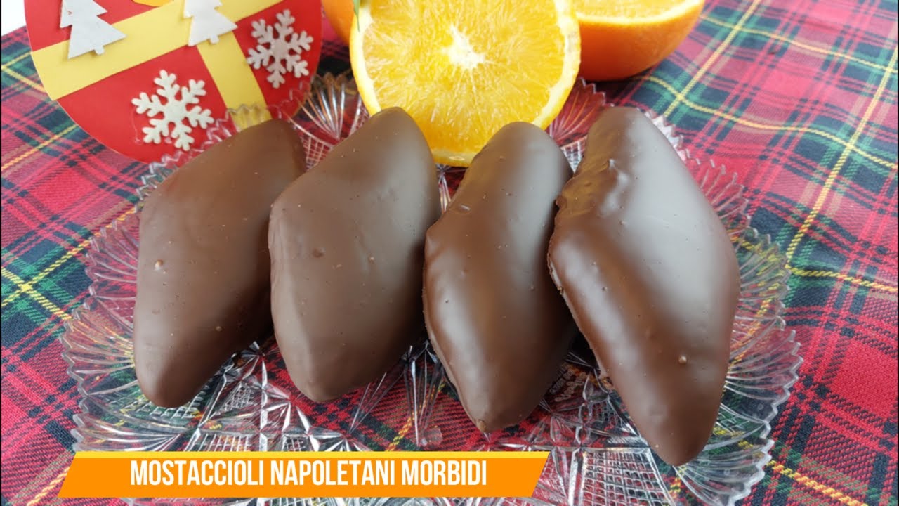 MOSTACCIOLI NAPOLETANI MORBIDI ricetta facile e veloce