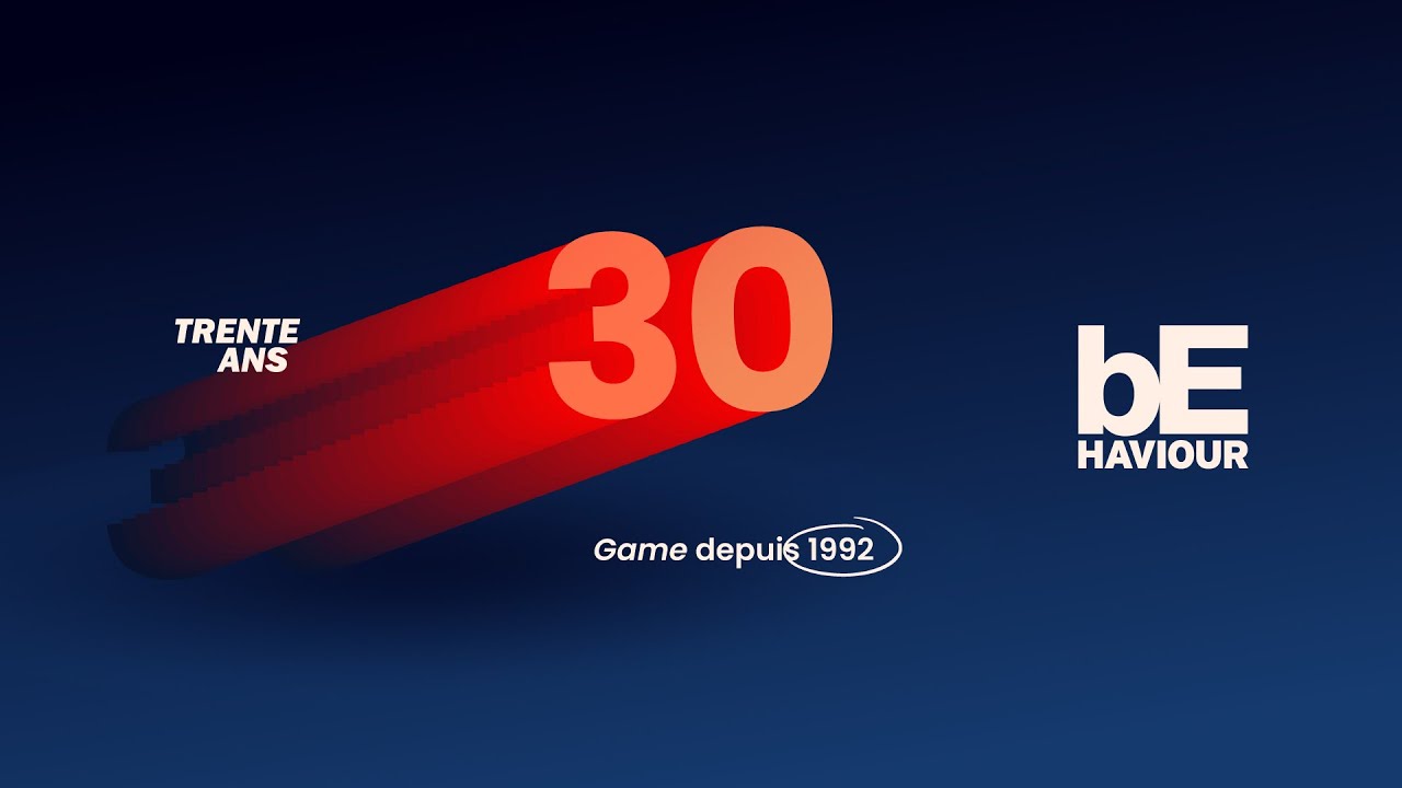 30 | Behaviour Interactif c&eacute;l&egrave;bre 30 ans d'histoire