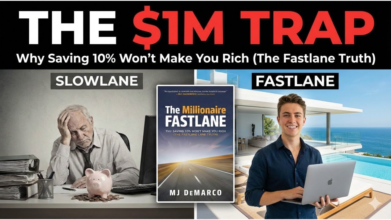 Why Saving 10% Won’t Make You Rich (The Fastlane Truth)