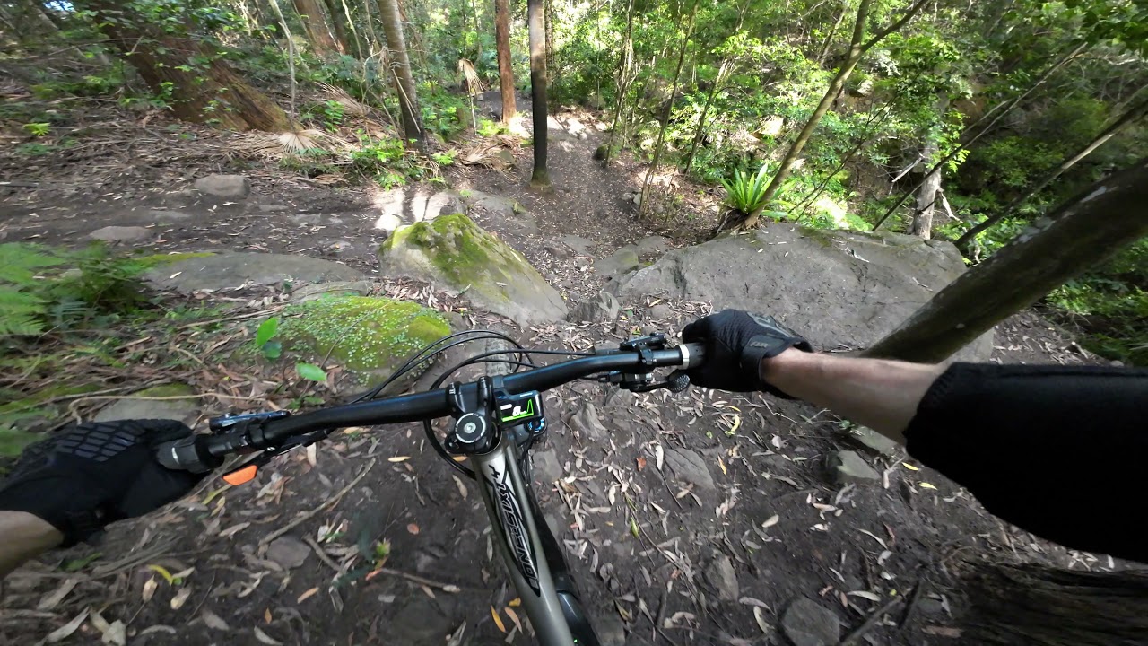 DJI Action 2 mtb downhill