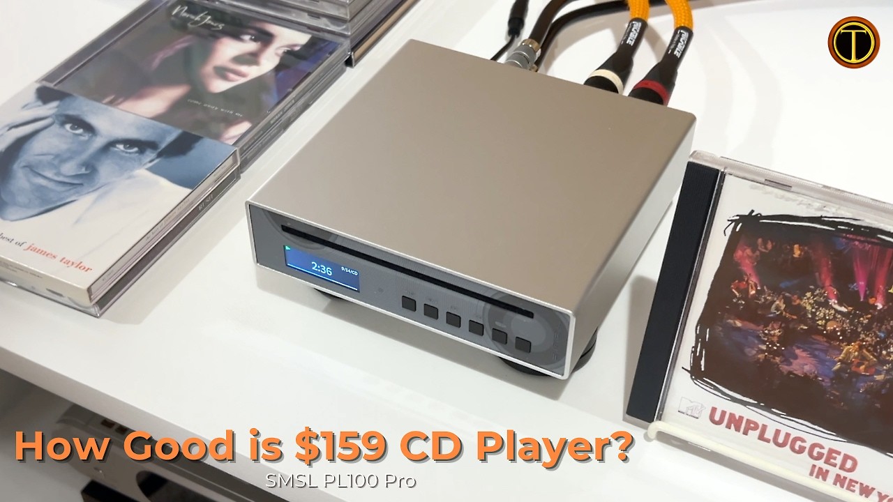 Don't Let The Price Fool You: SMSL PL100 Pro CD Player Review