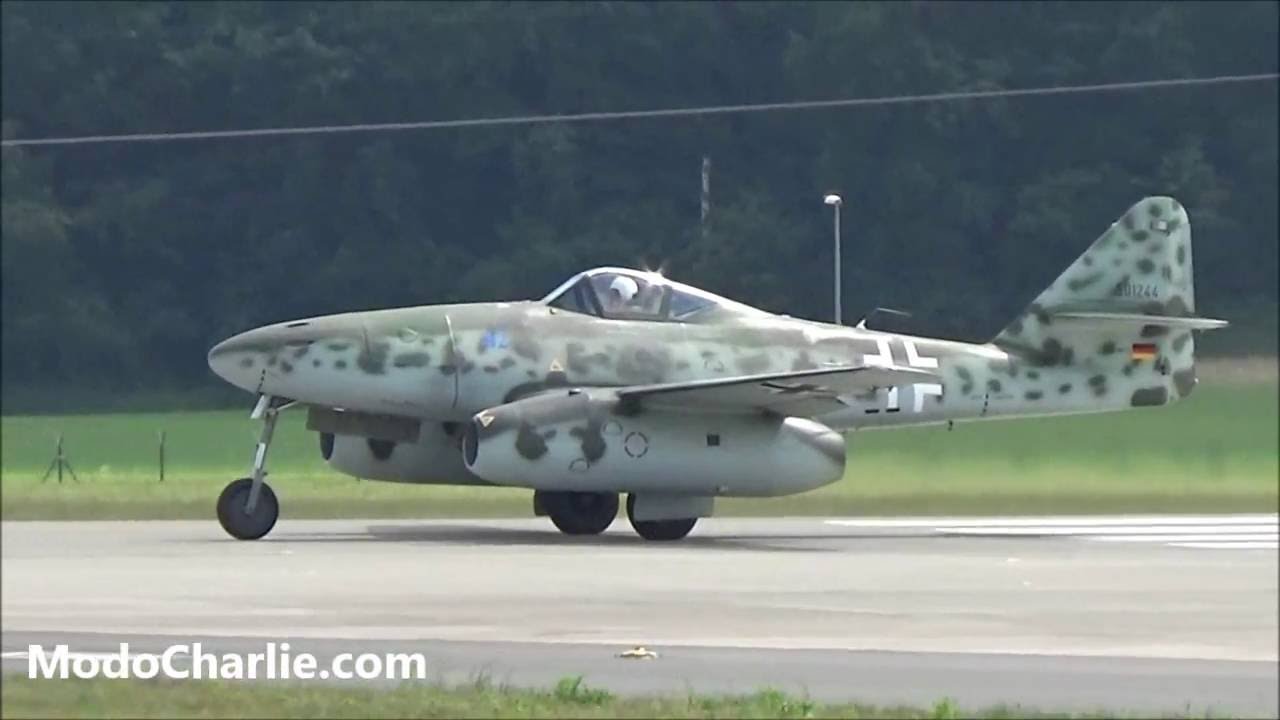 Vuelo r&eacute;plica Messerschmitt 262 Schwalbe D-IMTT, ILA Berlin 2016