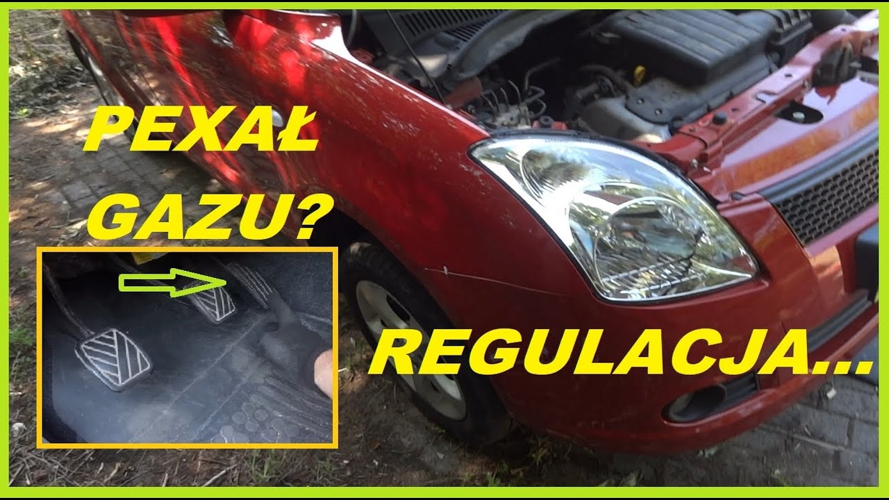 🟢 Suzuki Swift regulacja linki gazu #suzuki #hobby #diy   🚩opis🚩