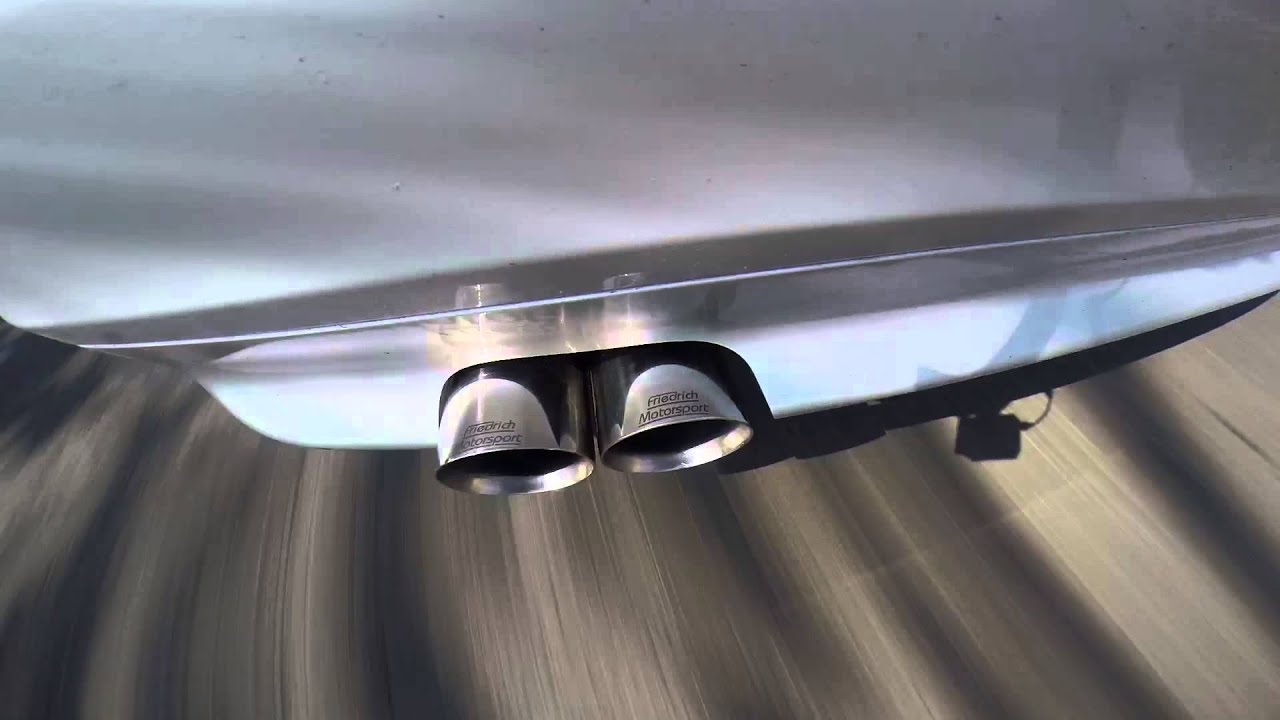 Friedrich Motorsport Sportauspuff BMW E46 316ti Compact Gruppe A Anlage