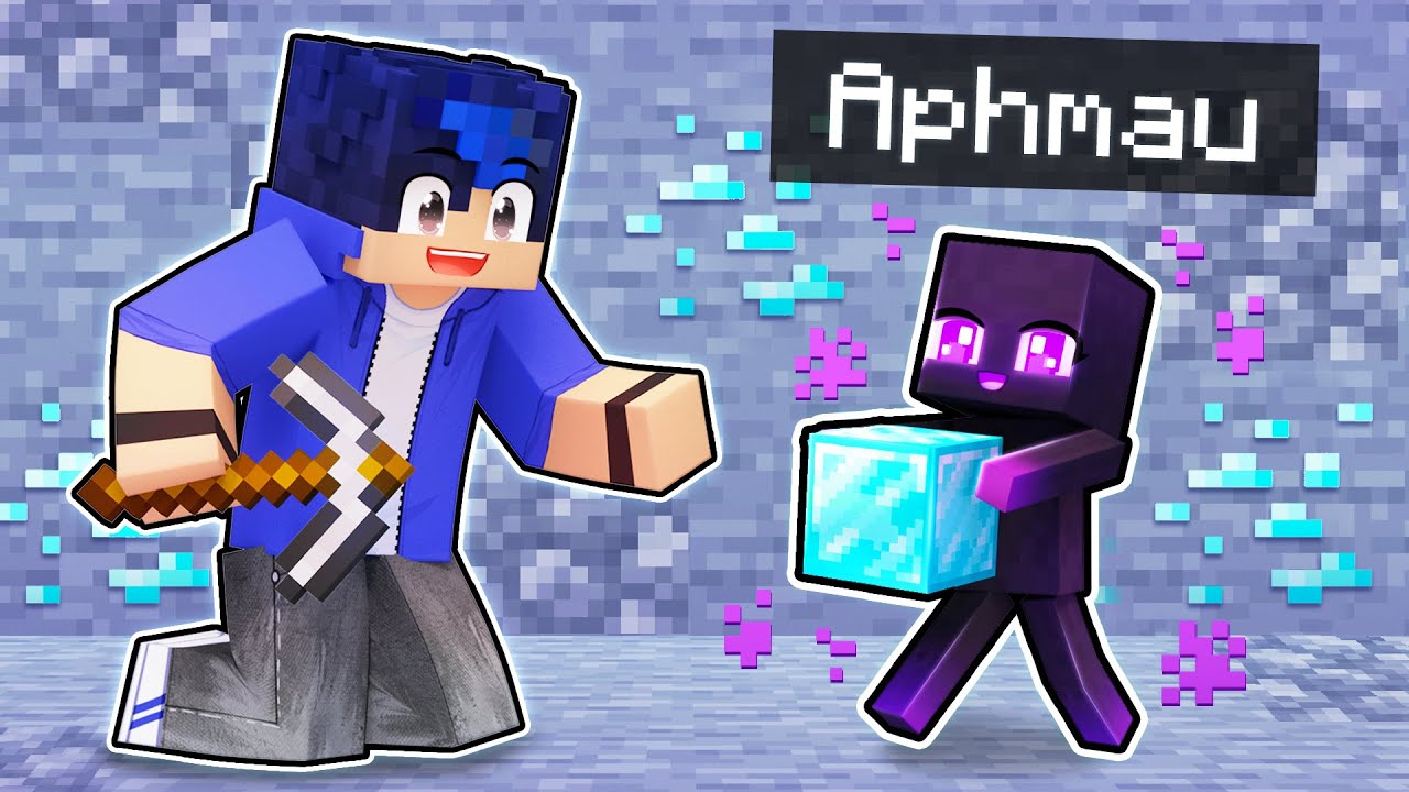 Playing Minecraft as a HELPFUL Enderman!