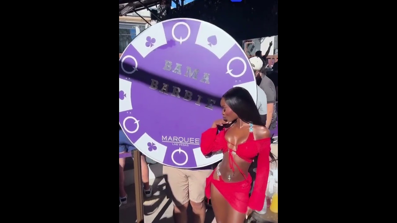 Olandria Carthen Models at the Marquee Las Vegas Styled by #TheReismans 🩵