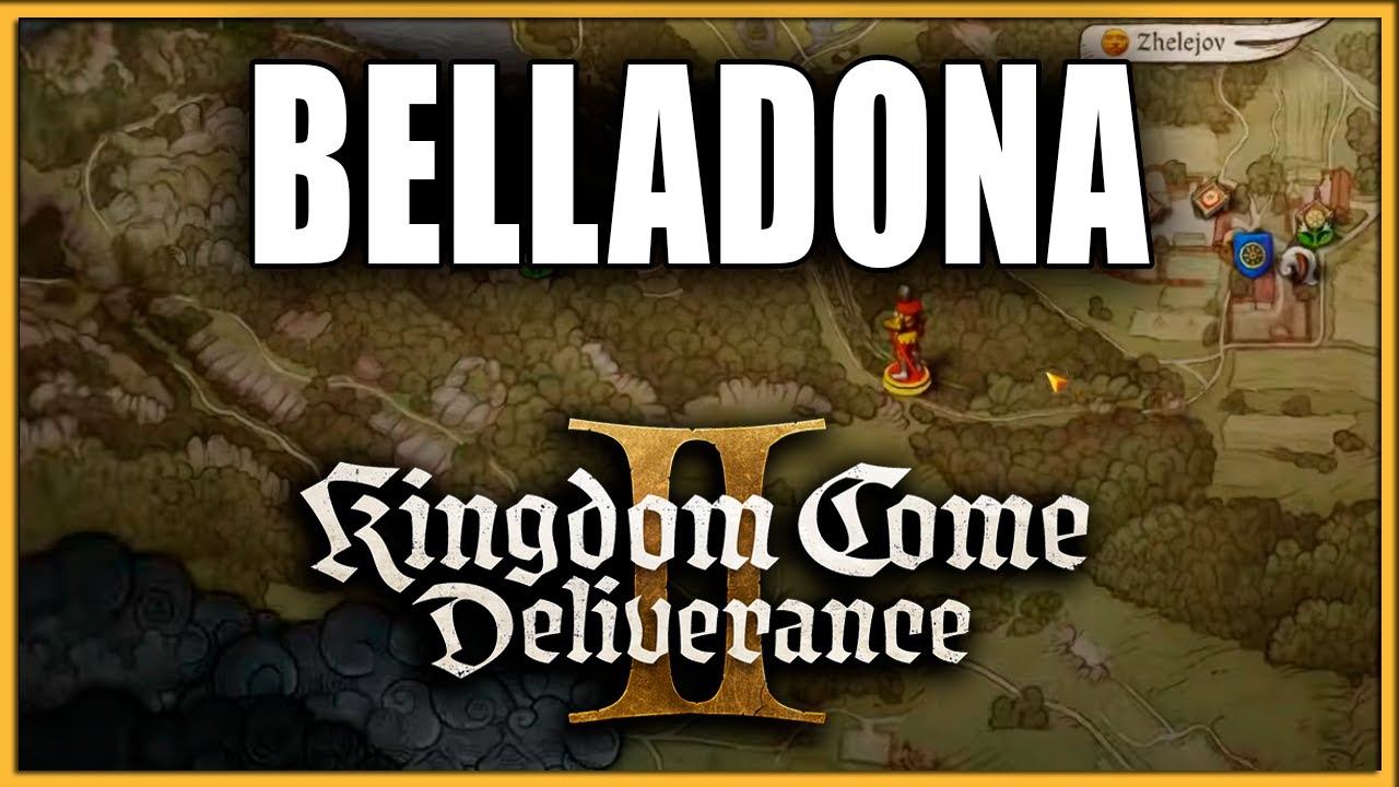 DONDE ENCONTRAR BELLADONA EN KINGDOM COME DELIVERANCE 2 PARA HACER LA POCIMA SCHNAPPS REDENTOR