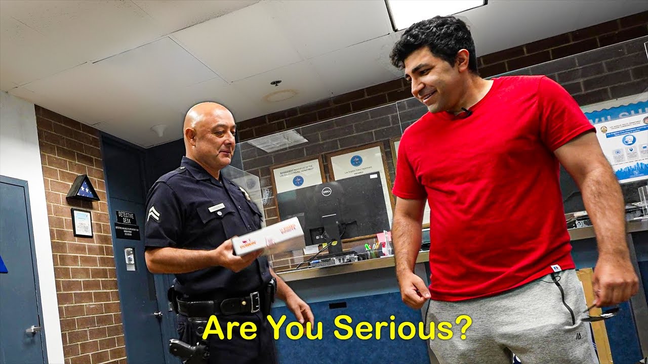 Ordering Donuts to a Police Station PRANK!