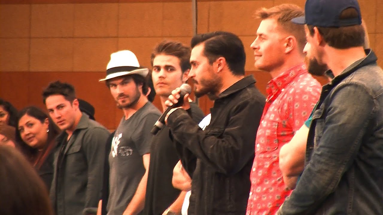 Love&Blood 2015, a Roma gli attori di The Vampire Diaries e The Originals