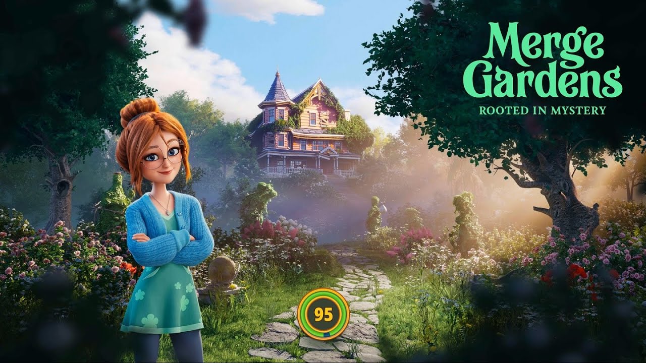 Merge Gardens Android IOS Game HD Gameplay