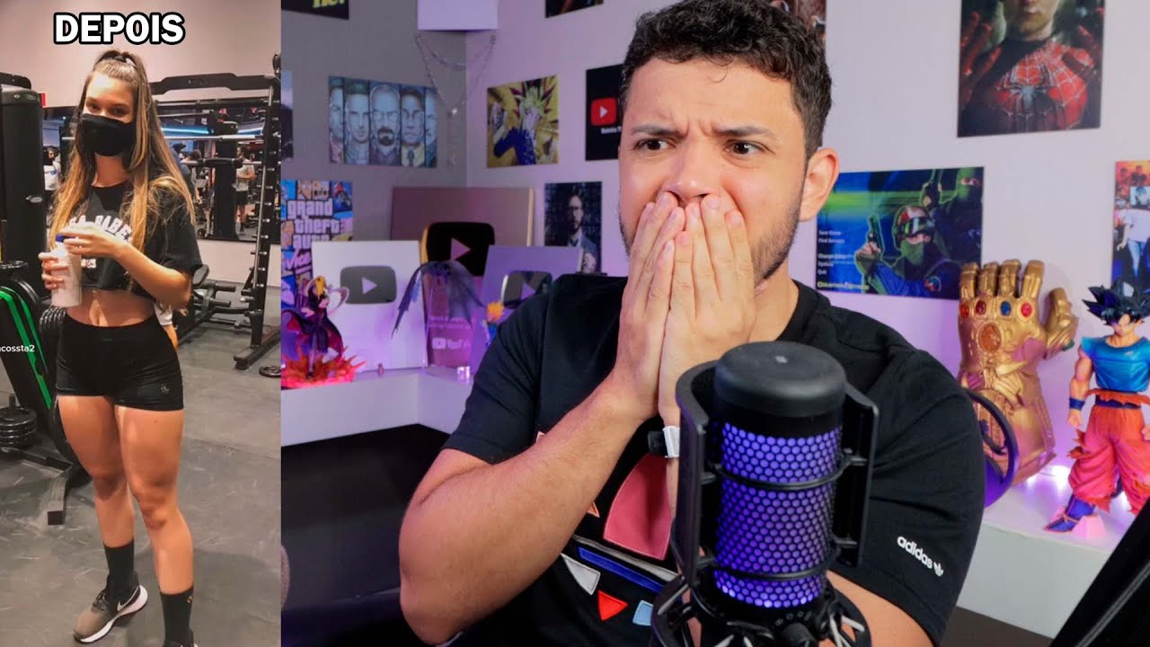 Pessoas que renasceram com academia (antes e depois)
