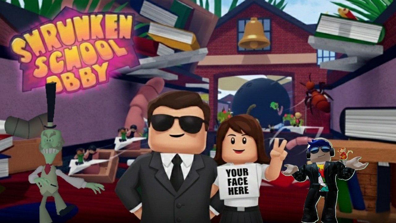 Roblox逃離縮小學校 我今天才轉到這所學校，學校就......縮小了???🏫🏫🏃‍♀️‍➡️🏃‍♀️‍➡️@wolong.790