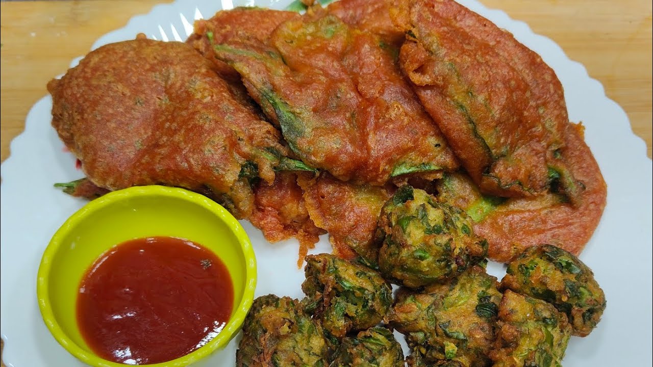 Aalu aur palak ke ekadam crispy Kurkure pakoda recipe | aalu Palak pakoda recipe | @nishacooking111