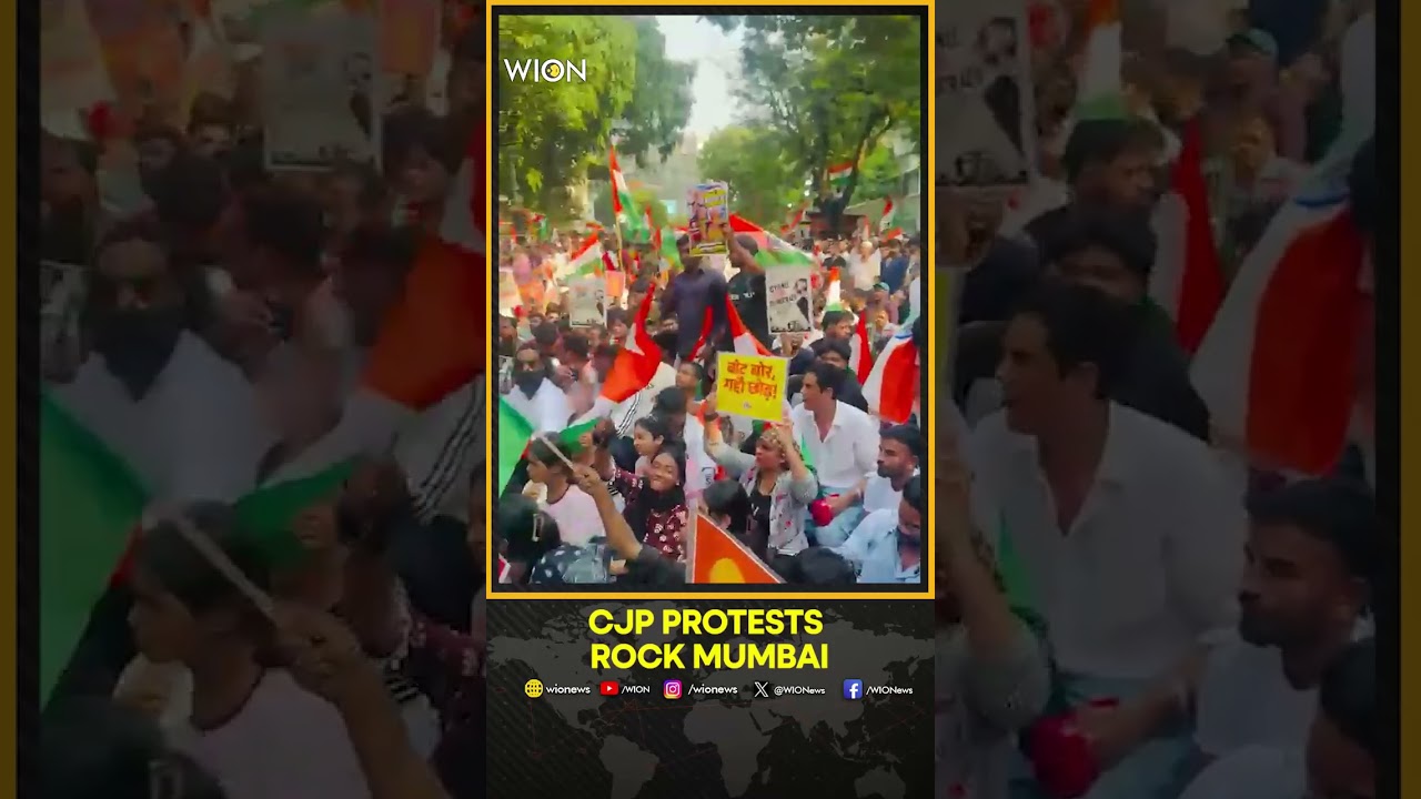 Mumbai: Security Tightened at Shivaji Park Ahead of CJP Protests | WION Shorts